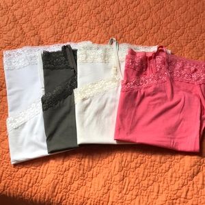 Christopher & Banks Lace Cami Set